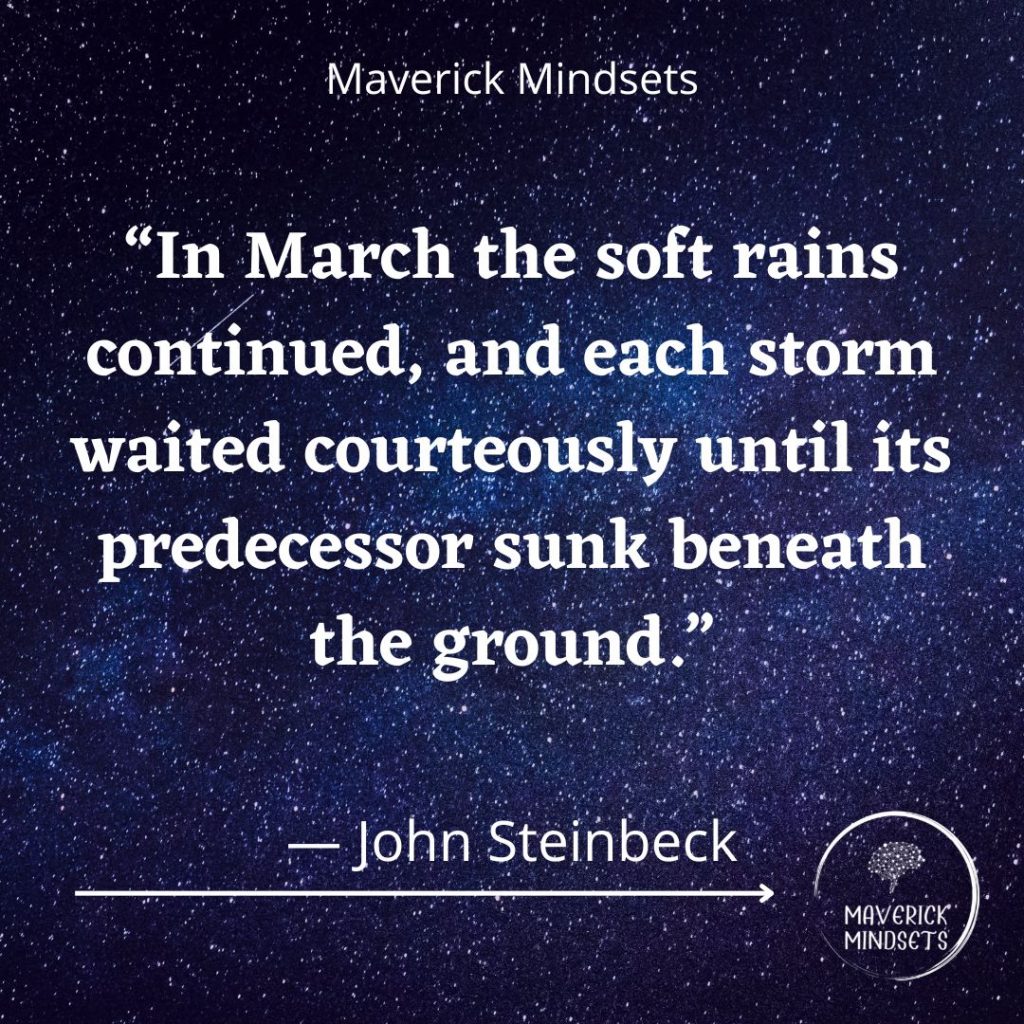 55 Thought Provoking Month of March Quotes - Maverick Mindsets